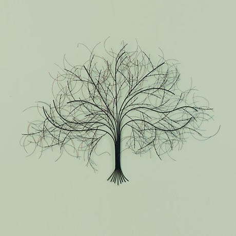 Product image for Black Tree Metal Wall Art