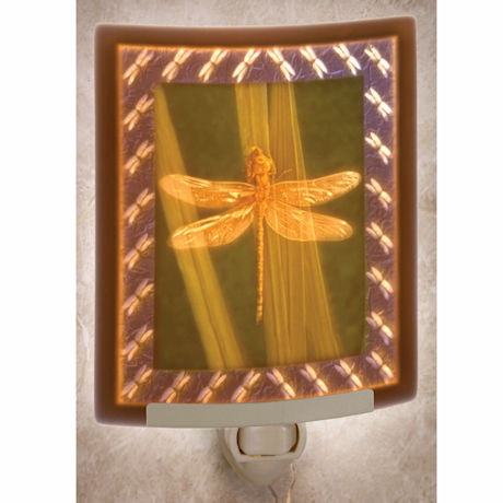 Product image for Porcelain Dragonfly Night Light