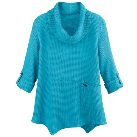 Product image for Lightweight Waffle Weave Tunic 