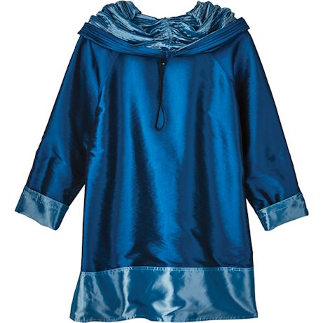 Product image for Reversible Hooded Rain Jacket - Iridescent Fabric