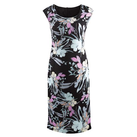 Product image for Summery Floral Sheath Midi