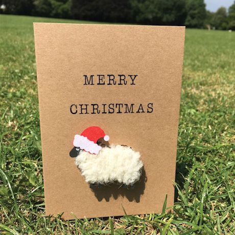 Product image for Merry Christmas to Ewe - Sheep Christmas Card