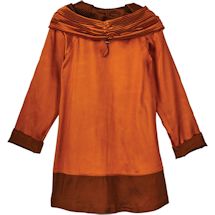 Alternate image for Reversible Hooded Rain Jacket - Iridescent Fabric