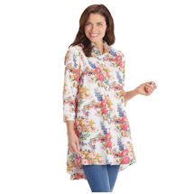 Alternate image for Petunia Button-Front Tunic