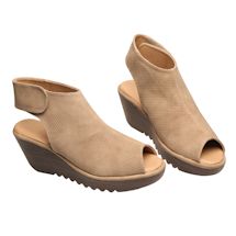 Alternate image for Faux Suede Feather Light Wedge